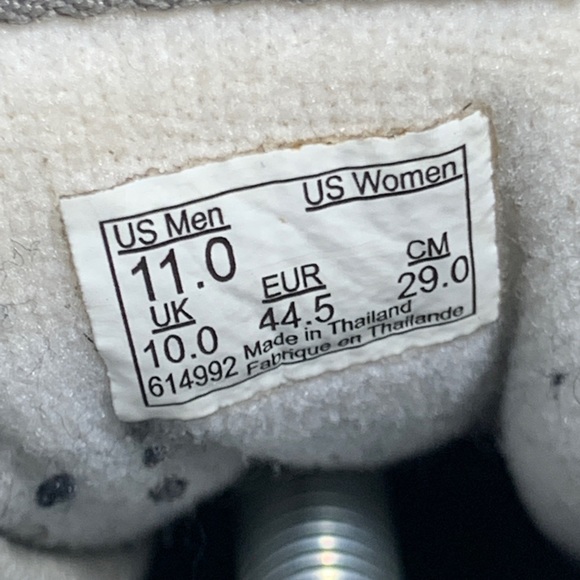 Vans SK8 Hi Canvas High Tops Gray/White Size 11 - Picture 7 of 7